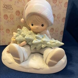 Precious Moments "Don't Let the Holidays Get You Down" 1989